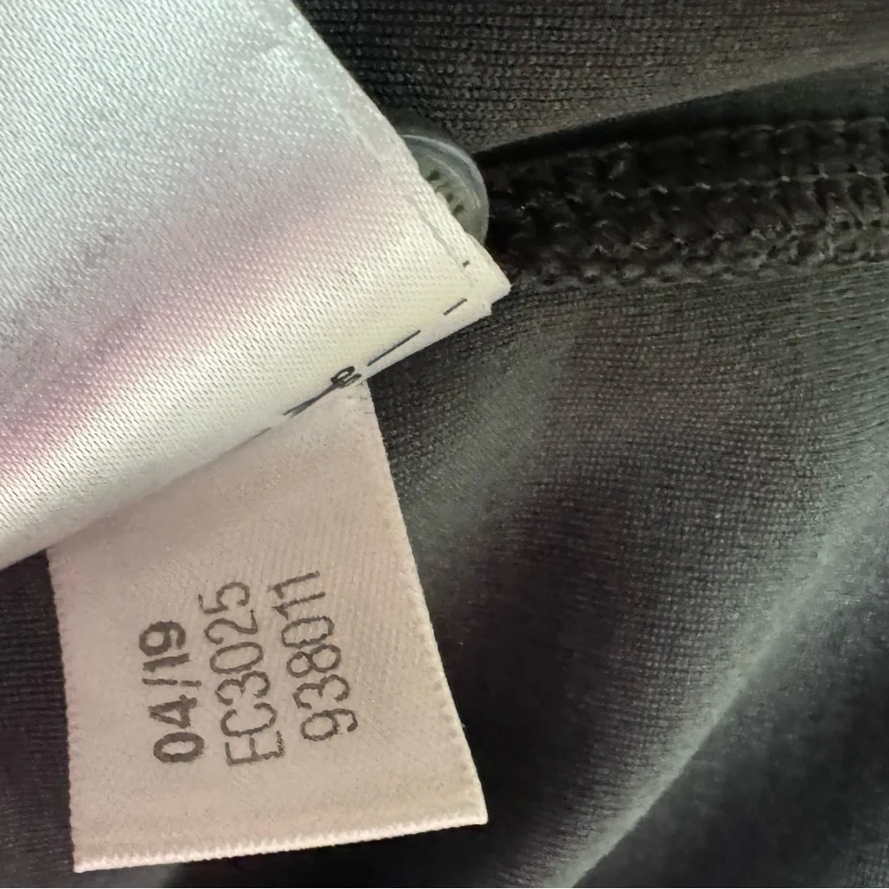 Adidas Club Rib Polo EC3025 CLIMALITE Dark Gray Size Medium